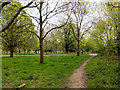 Path over common land, Redhill