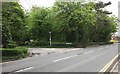 Newick Lane from beside the A265