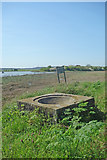 TQ7385 : Concrete washing bowl, Wat Tyler Country Park by Jim Osley