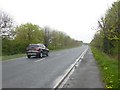 The A645 between Drax and Camblesforth