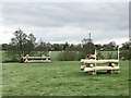 SJ7562 : Corner and 'stick pile' on cross-country course by Jonathan Hutchins