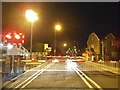 Level crossing at North Sheen Station