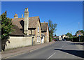 Waterbeach: on High Street in spring