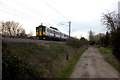 Great Chesterford, path by the railway