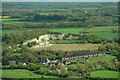 Old quarry and cottages at Glynde