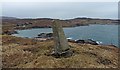 NG8189 : Hydrographic survey pillar, Mellangaun, Ross and Cromarty by Claire Pegrum