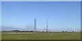 SX1485 : Davidstow radio station masts by David Smith