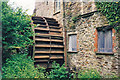 Buckland Brewer: waterwheel at Orleigh Mills