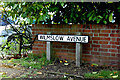 Wilmslow Avenue sign