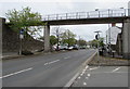 Footbridge over the A487 Cartlett Road, Haverfordwest