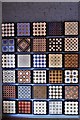 SJ6802 : Jackfield Tile Museum: Various tiles by Michael Garlick