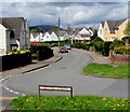 West along The Uplands, Rogerstone