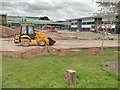 Construction work on Malvern Technology Park