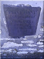 Pen y Bont Chapel (Ford Chapel) Plaque, Wolf