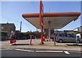 Petrol station on High Street, Winterbourne Stoke