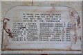 SP0927 : War memorial in Temple Guiting church by Philip Halling
