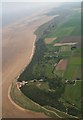 Donna Nook to Howdens Pullover coastline and dunes: aerial 2018