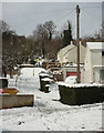 Gilbert Close, Chelston, in the snow