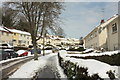 Queensway, Chelston, in the snow