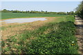 Big puddle by the bridleway into Maids Moreton