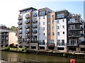 The river frontage of Cannon Wharf