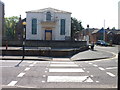 Crossing to defunct church, Bromsgrove