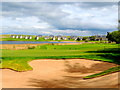 Sand bunkers, Castle Hume Golf Course