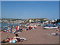 SX9372 : Teignmouth Beach on the River Teign by Roy Hughes