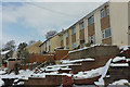 Beaumont Close, Chelston, in the snow