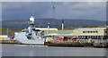 NS5267 : HMS Medway P223 at Scotstoun by Thomas Nugent