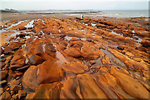 NU0150 : Rocks at Toppye Knowe by Walter Baxter