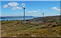 NS2774 : Wind turbines at Murdieston Farm by Lairich Rig