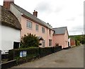 Pink house in Wiggaton