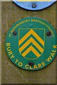 Bury to Clare Walk logo