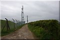 Radio masts at Llwyn Mawr Lane