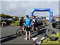 Cyclists at Omagh Youth Sport, Killyclogher, Omagh (1)