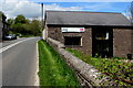 The Dragons Back Country Inn banner, Pengenffordd, Powys