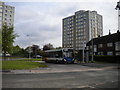 Bus turning circle, Holtwood Walk, Brinnington (1)