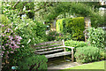 Garden bench, Capel Manor College