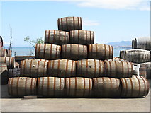 NR4273 : Barrels at Bunnahabhain by M J Richardson
