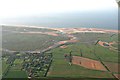 TF8444 : Burnham Overy Staithe: aerial 2018 by Chris