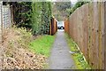 Footpath to Barons Rd