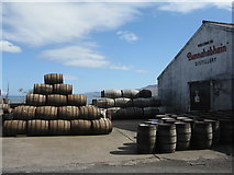 NR4273 : Welcome to Bunnahabhain Distillery by M J Richardson