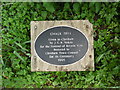 SP9603 : Chalk Dell Plaque by Nashleigh Hill, Chesham by David Hillas