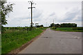 Road junction at Westlaby