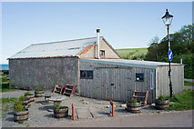NH7867 : Slaughterhouse Cafe by the ferry slip,  Cromarty by Julian Paren