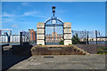 Gates to the river, Deptford Strand