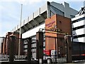 Shankley Gates and Kenny Dalglish Stand, Anfield Stadium, Liverpool