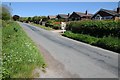 Bungalows beside the road to Titterstone Clee Hill