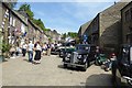 Vintage vehicles on Main Street